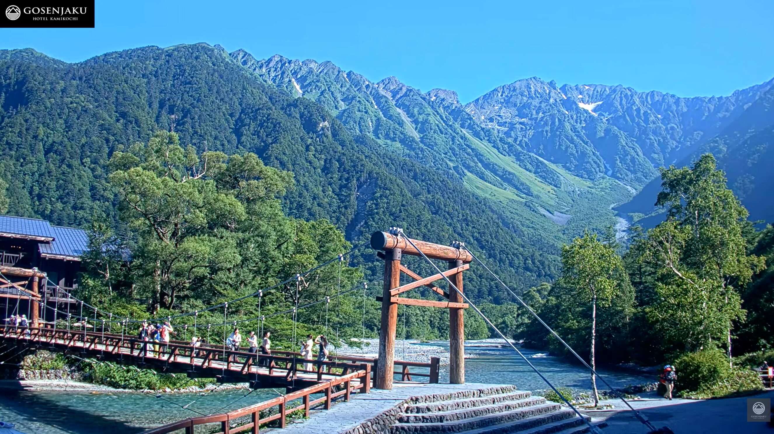上高地河童橋ライブカメラで見る現在の姿！天気・混雑と散策前の盲点