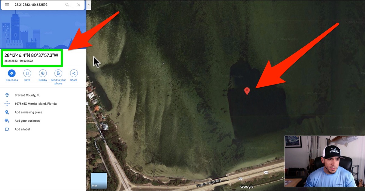 Google Maps Cool Coordinates