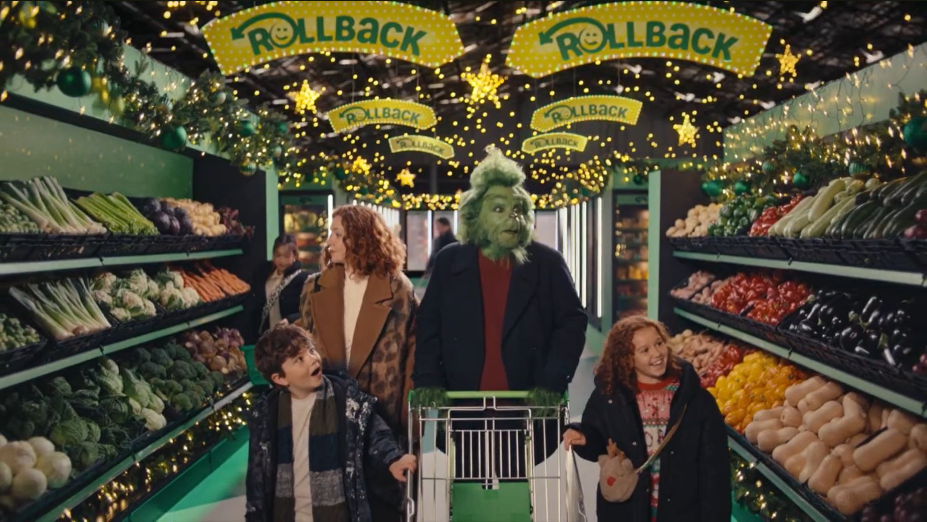 Who Plays Grinch in Asda Advert