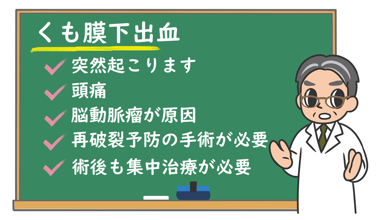 くも膜下出血の前兆を見逃すな！突然の激痛前に現れる警告サインを徹底解説