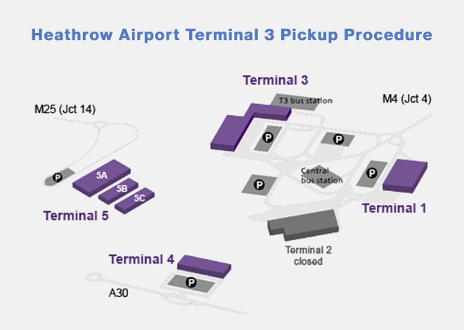 Heathrow Terminal 3 Pick up Charges