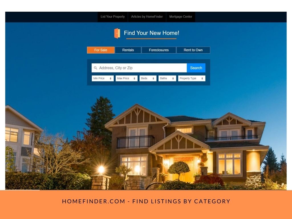Best Website to Look for Homes