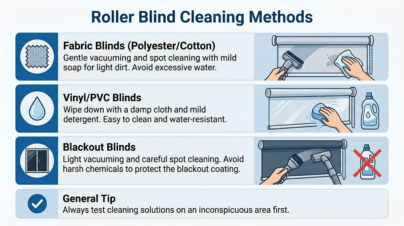 How Do I Clean Roller Blinds