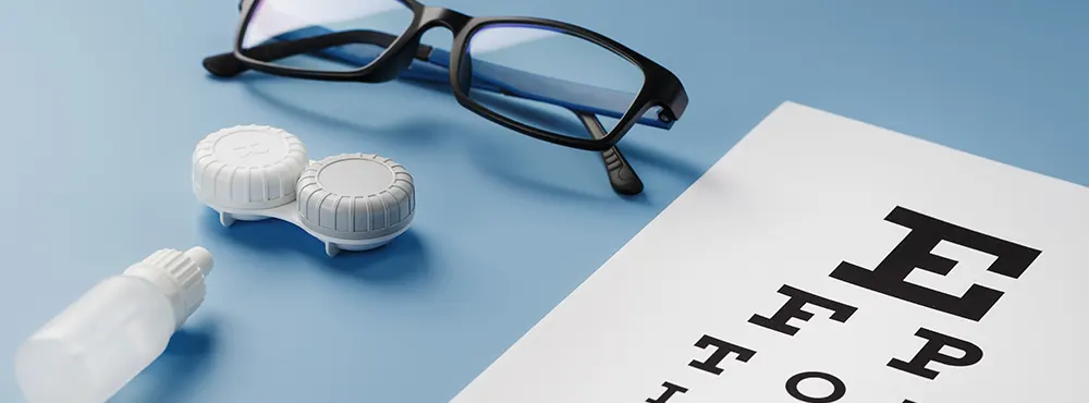 Free Eye Test and Contact Lenses