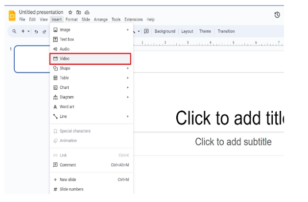 How to Insert Video on Google Docs