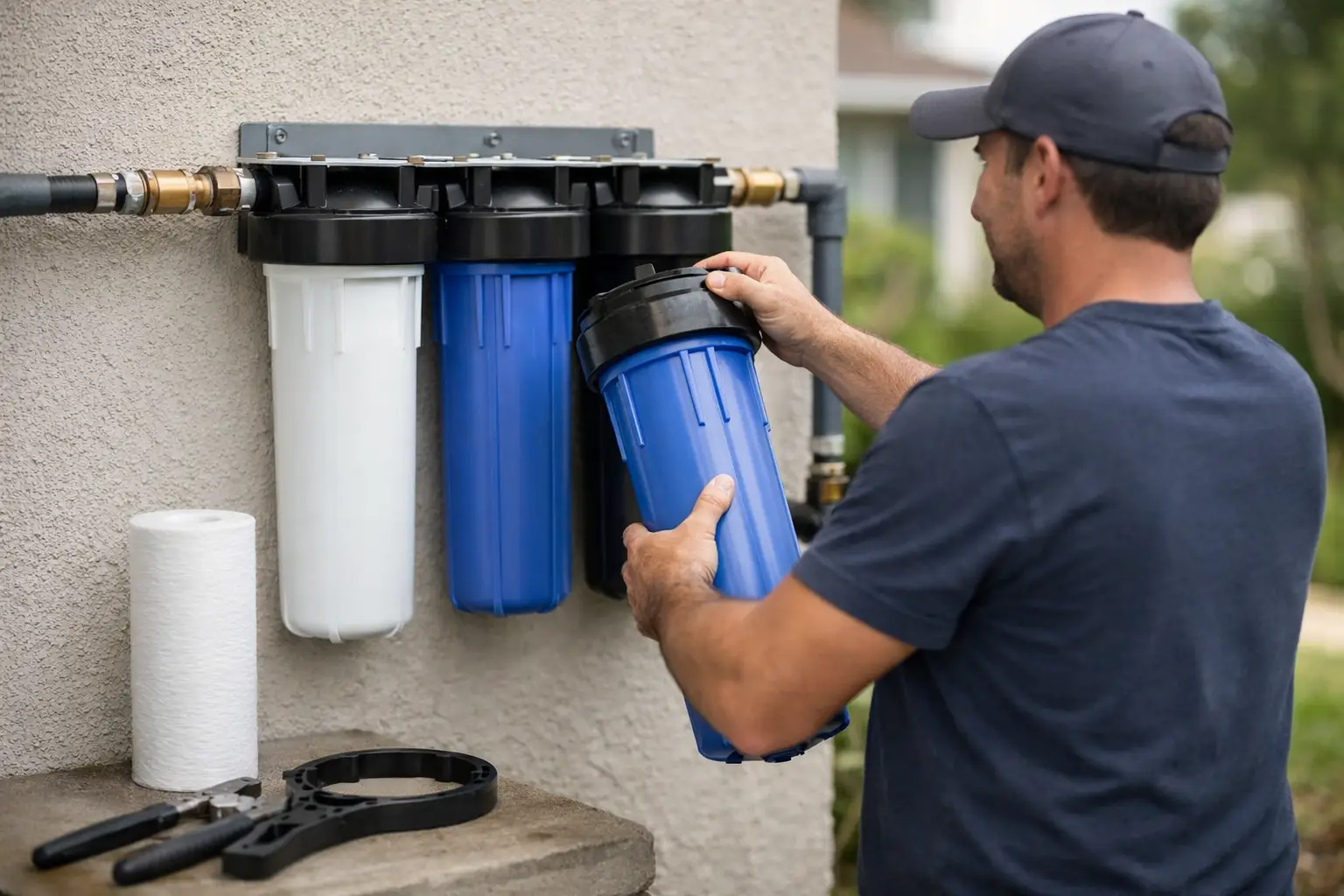 Whole House Water Filter System Maintenance