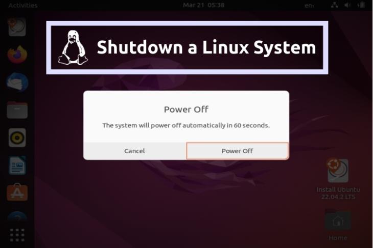 Linux Command Shutdown Now