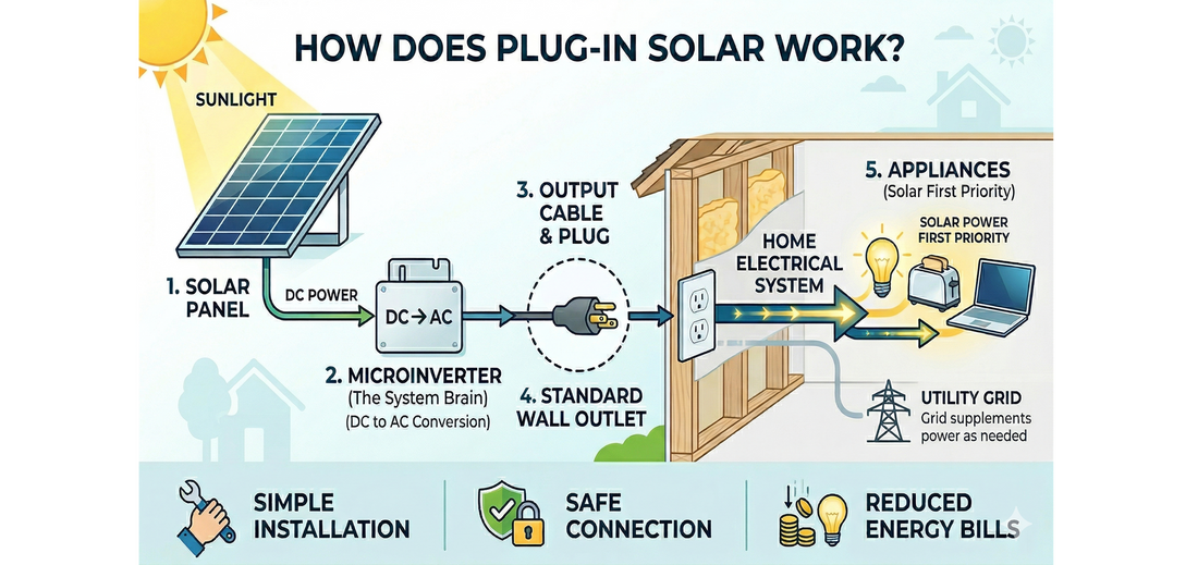 How Does Plug in Solar Work
