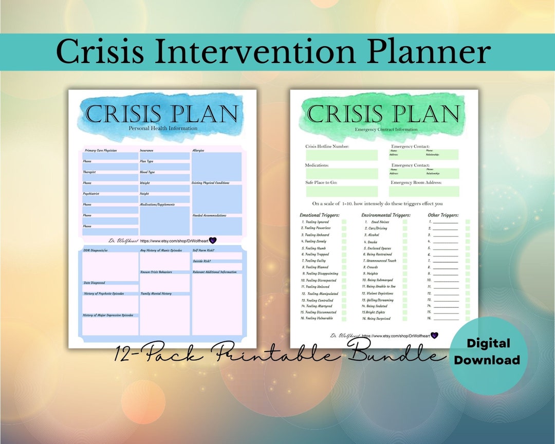 Mental Health Crisis Management Plan Pdf