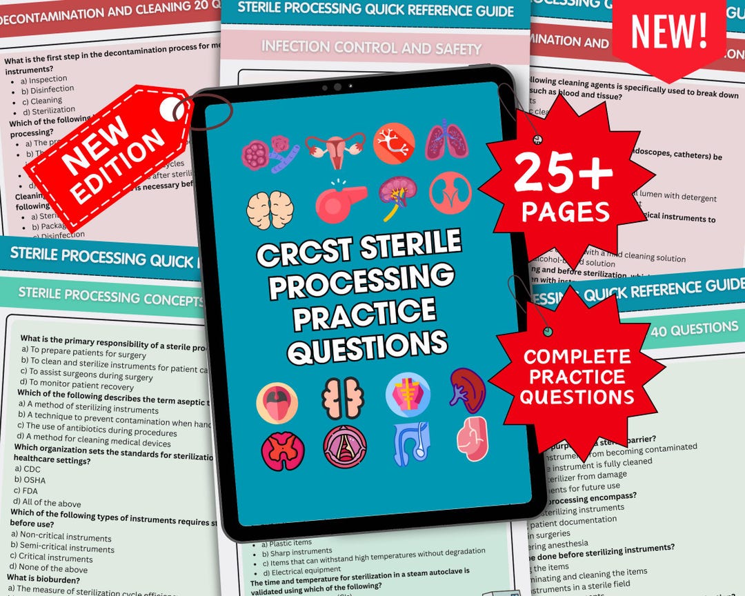 Free Sterile Processing Practice Test Pdf