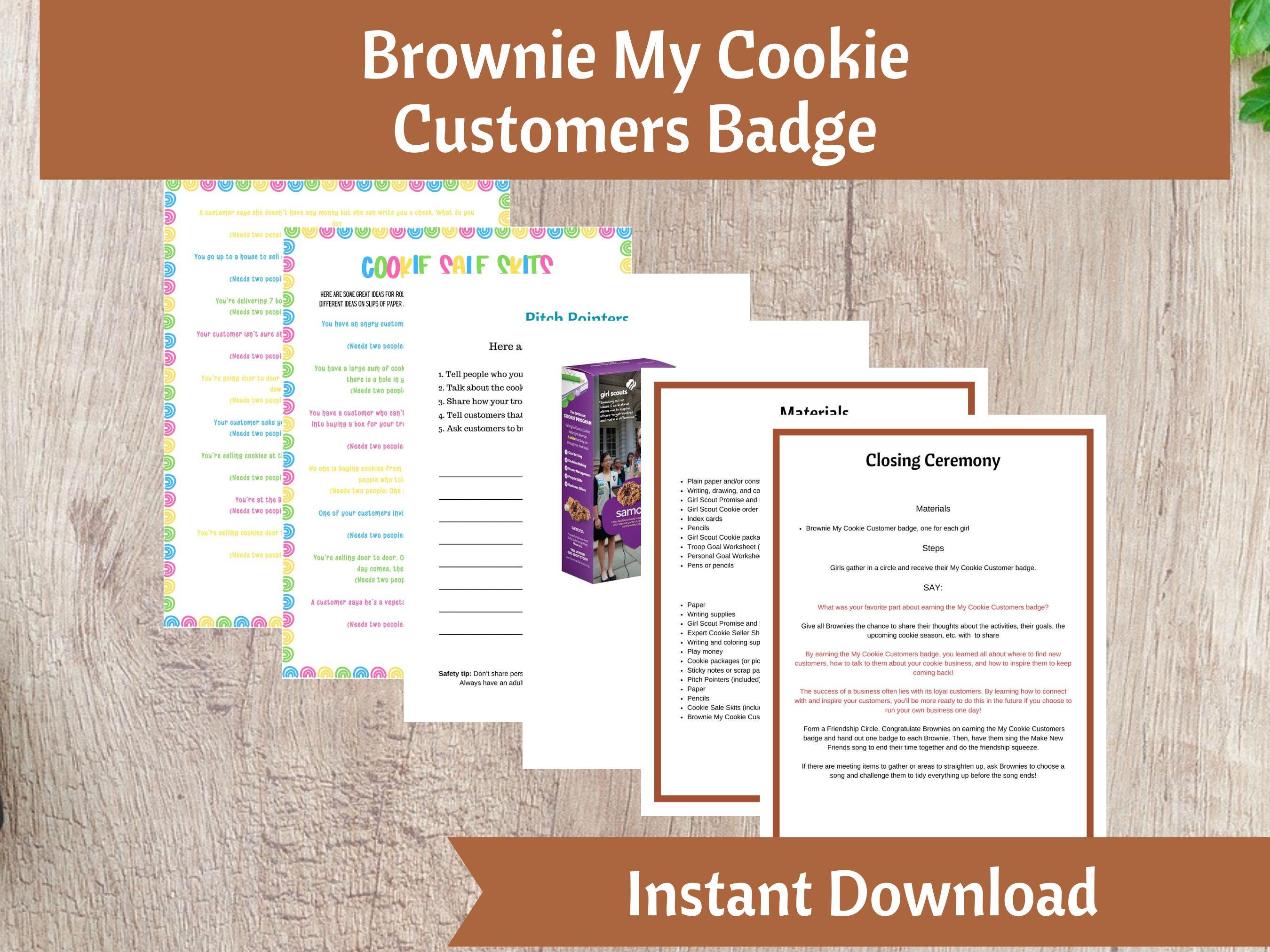 My Cookie Venture Badge Requirements Pdf