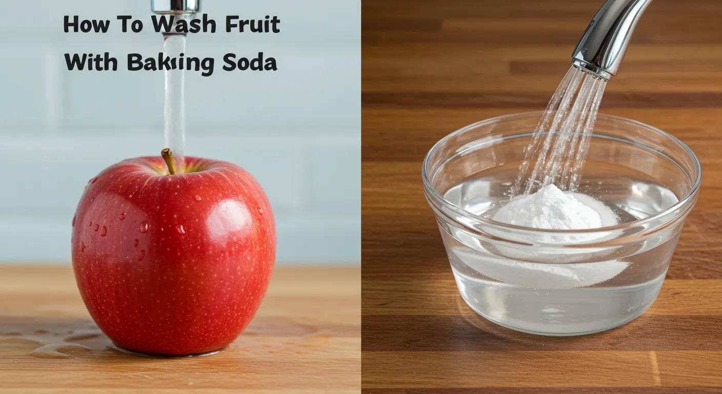 Baking Soda Produce Wash