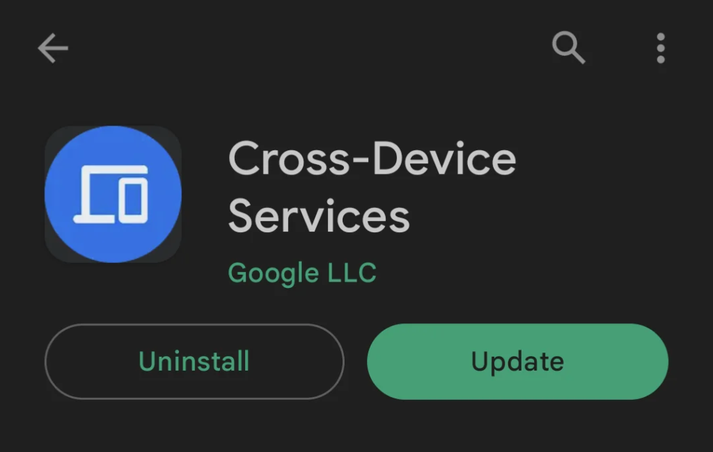 What Is Cross Device Services App