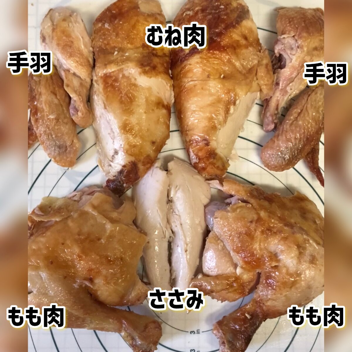 コストコチキンの切り方完全解剖！プロが教える部位別解体と絶品保存術