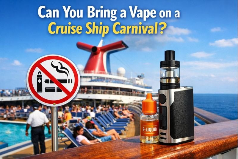 Can You Bring a Vape on a Cruise Ship