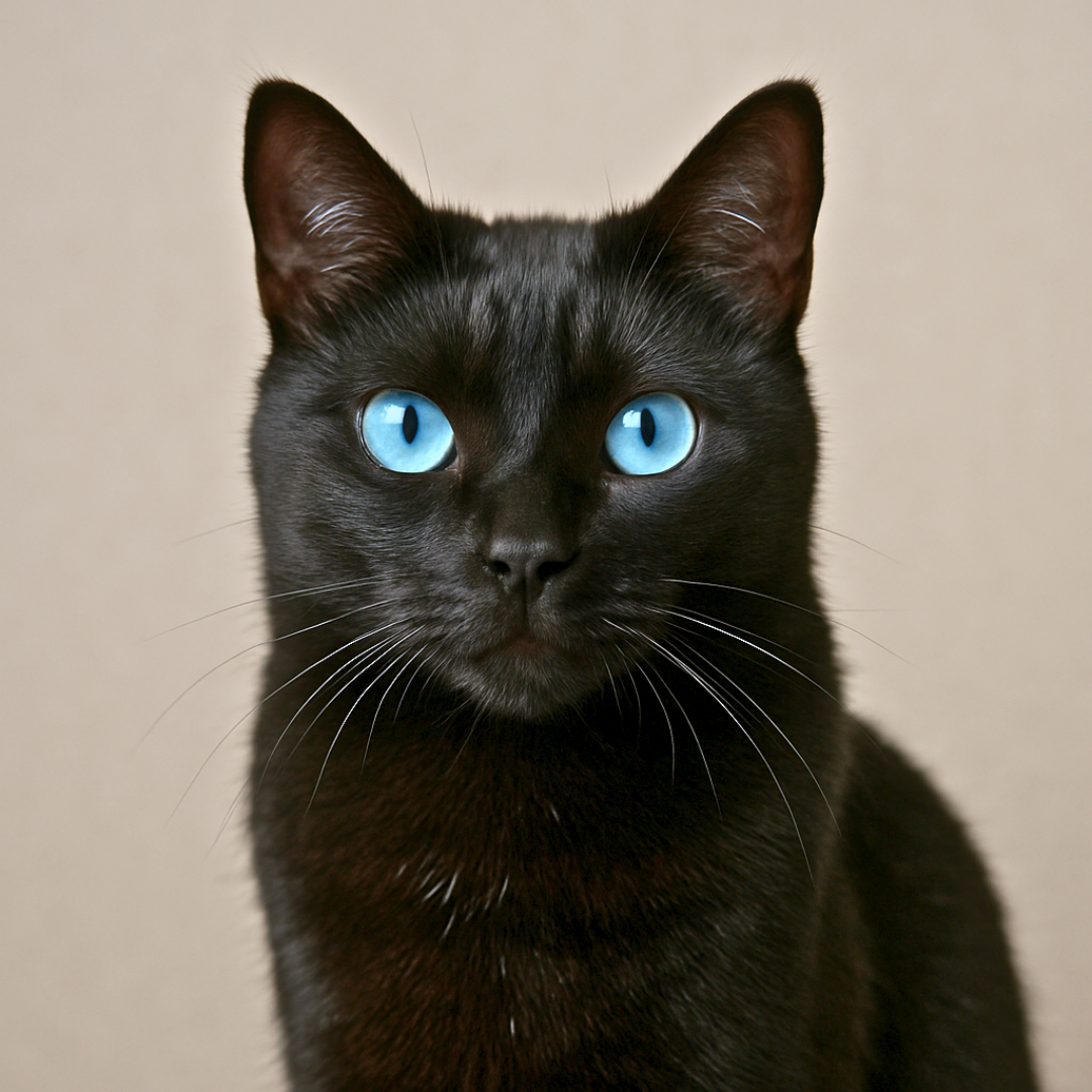 黒猫の目の色はなぜ変わる？青い目の成猫の真相と珍しい色を徹底解明