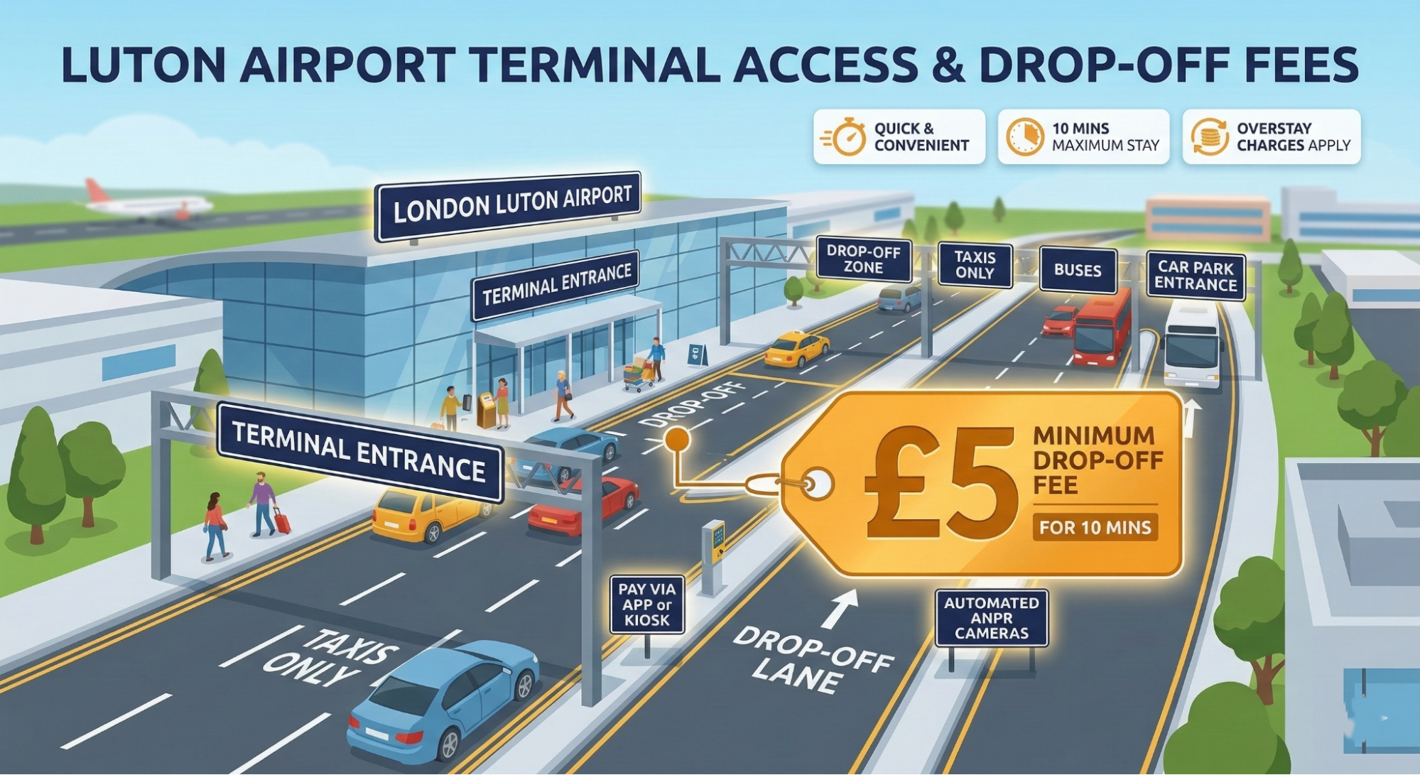 How Much Is Luton Airport Drop Off