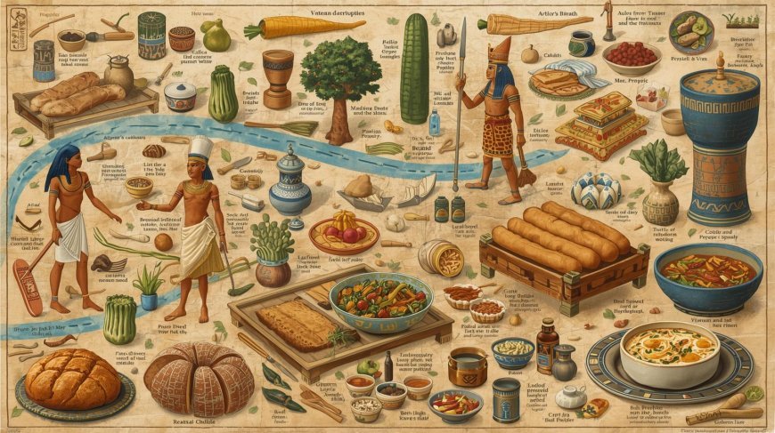 What Types of Food Did the Ancient Egyptians Eat
