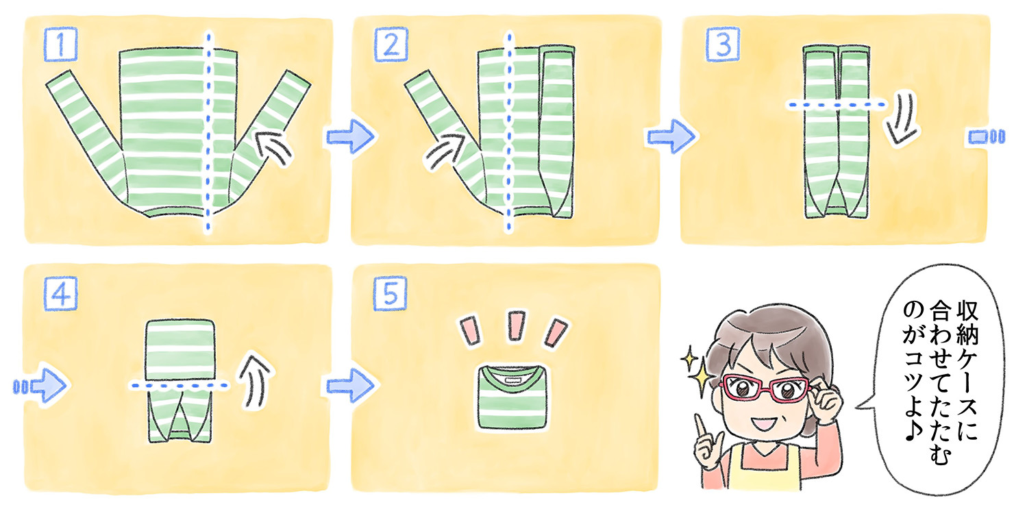 洗濯物の畳み方決定版！シワなし時短と収納倍増のプロ直伝テク