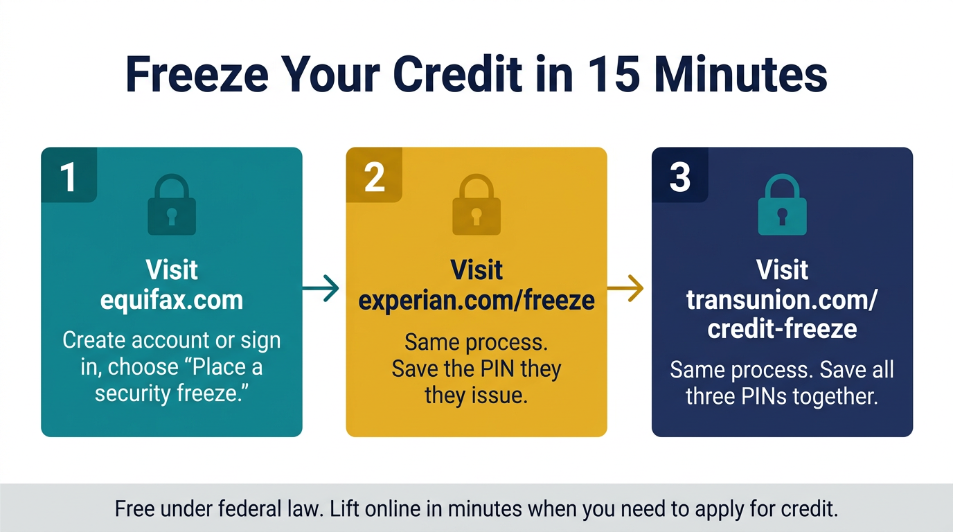 How to Freeze Credit Card Interest