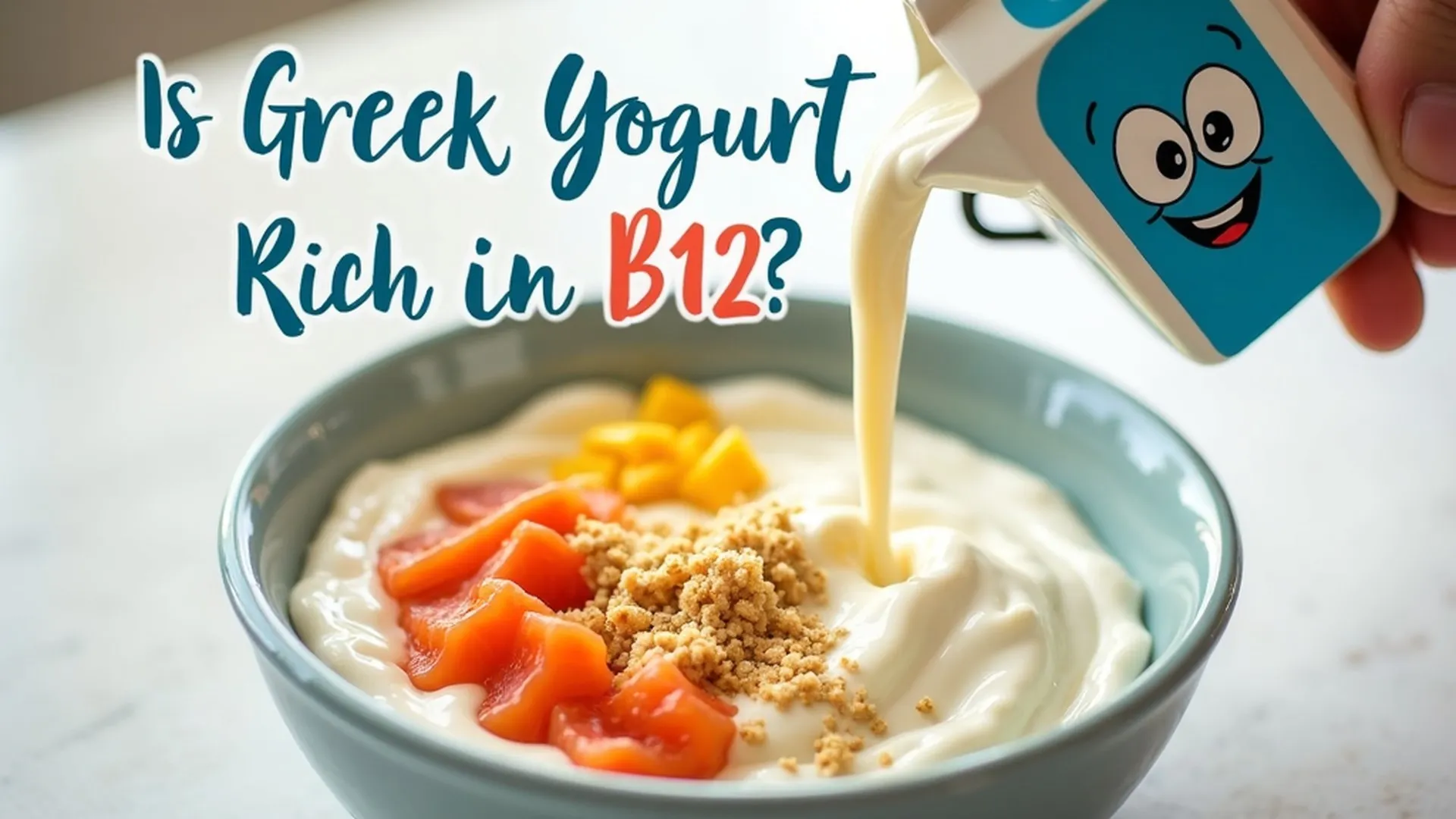 Vitamin B12 in Greek Yogurt