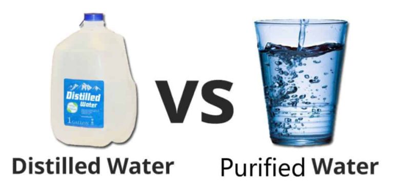 Is Distilled Water and Purified Water the Same Thing