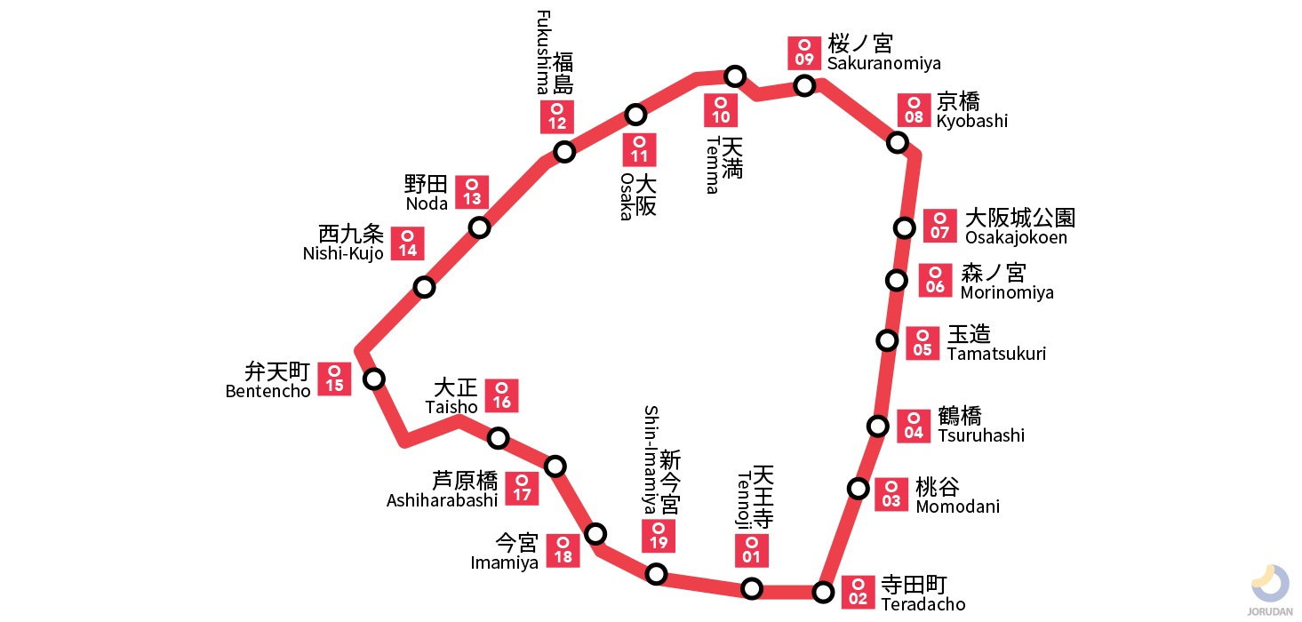大阪環状線の路線図を徹底取材！うめきた直通と快速の裏技ガイド