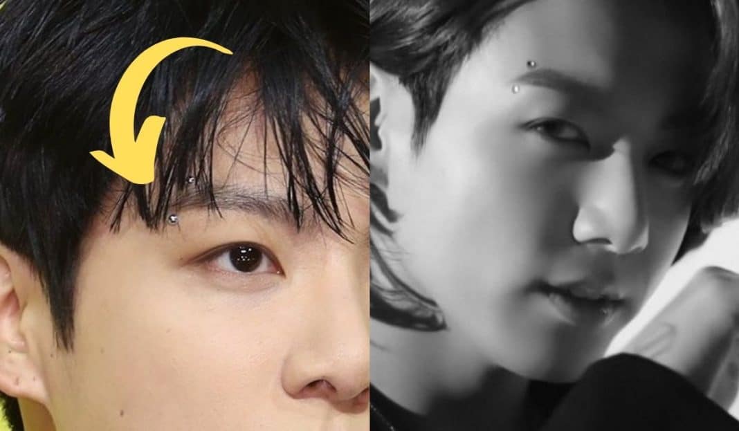 Did Jungkook Remove His Eyebrow Piercing