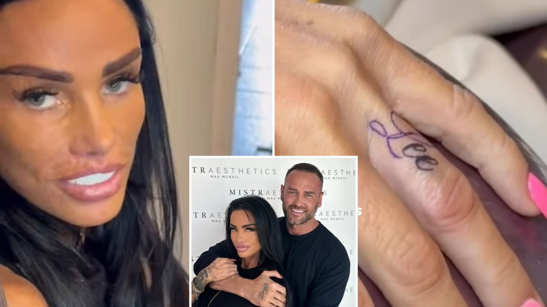 Ring Back on After Divorce Rumors: Katie Price Flaunts Huge ‘Owned by Lee’ Tattoo in Bikini Pics