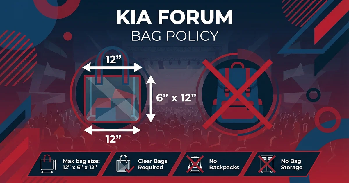 Bag Policy for Kia Forum