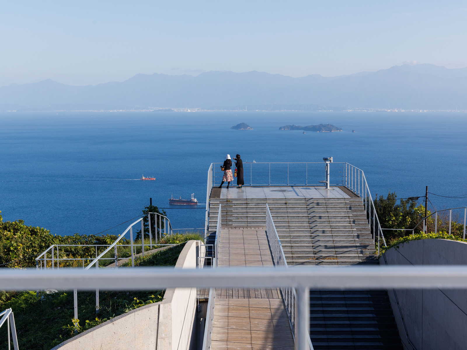 亀老山展望公園｜隈研吾設計の絶景に世界が驚愕する理由とは