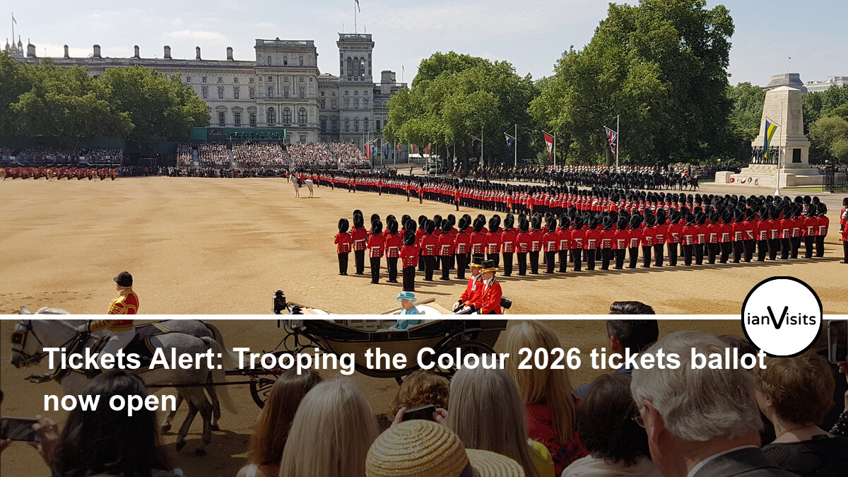 Trooping the Colour 2026 Tickets Price