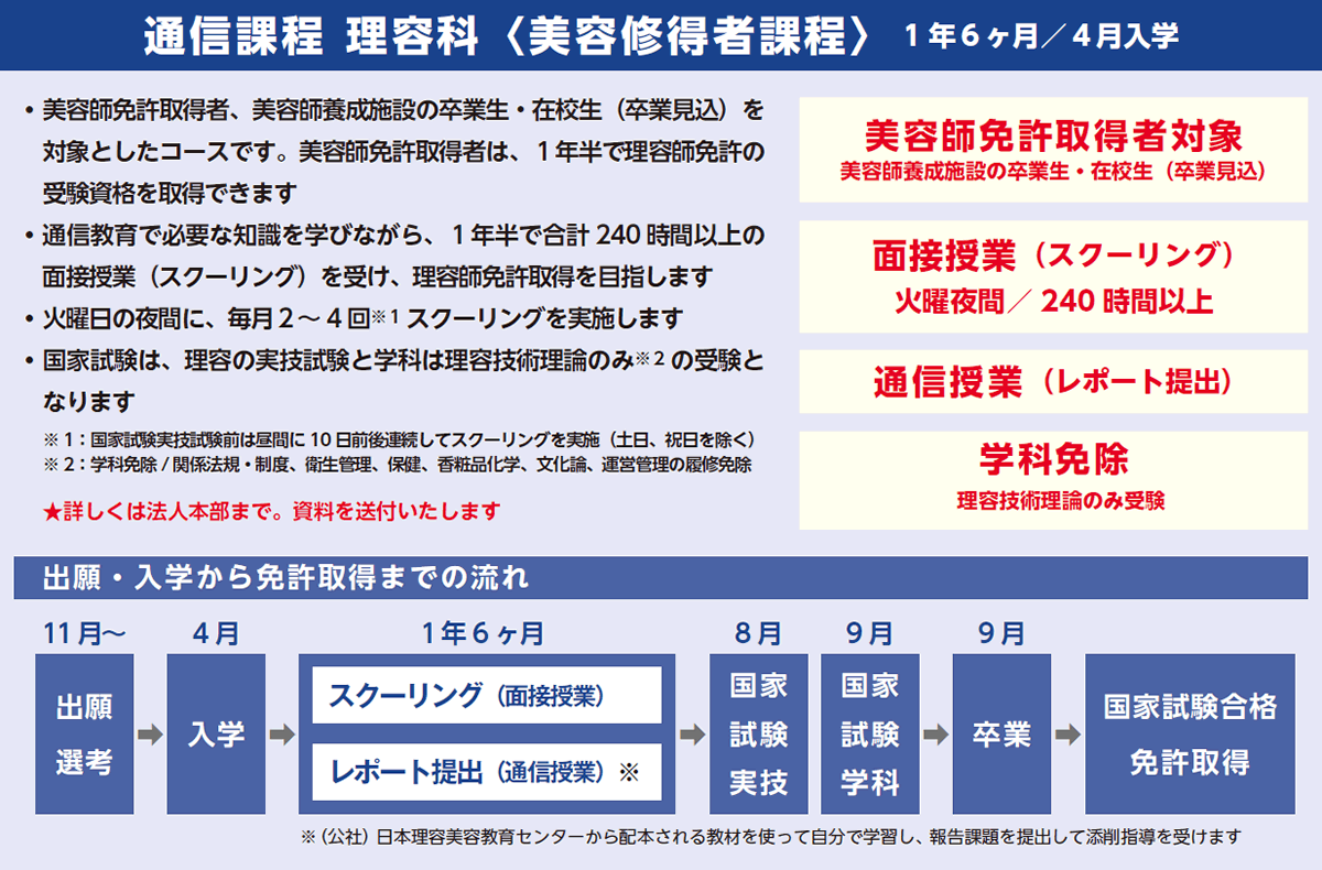 美容師免許は通信で取れる？社会人の学費と「やめとけ」の真相