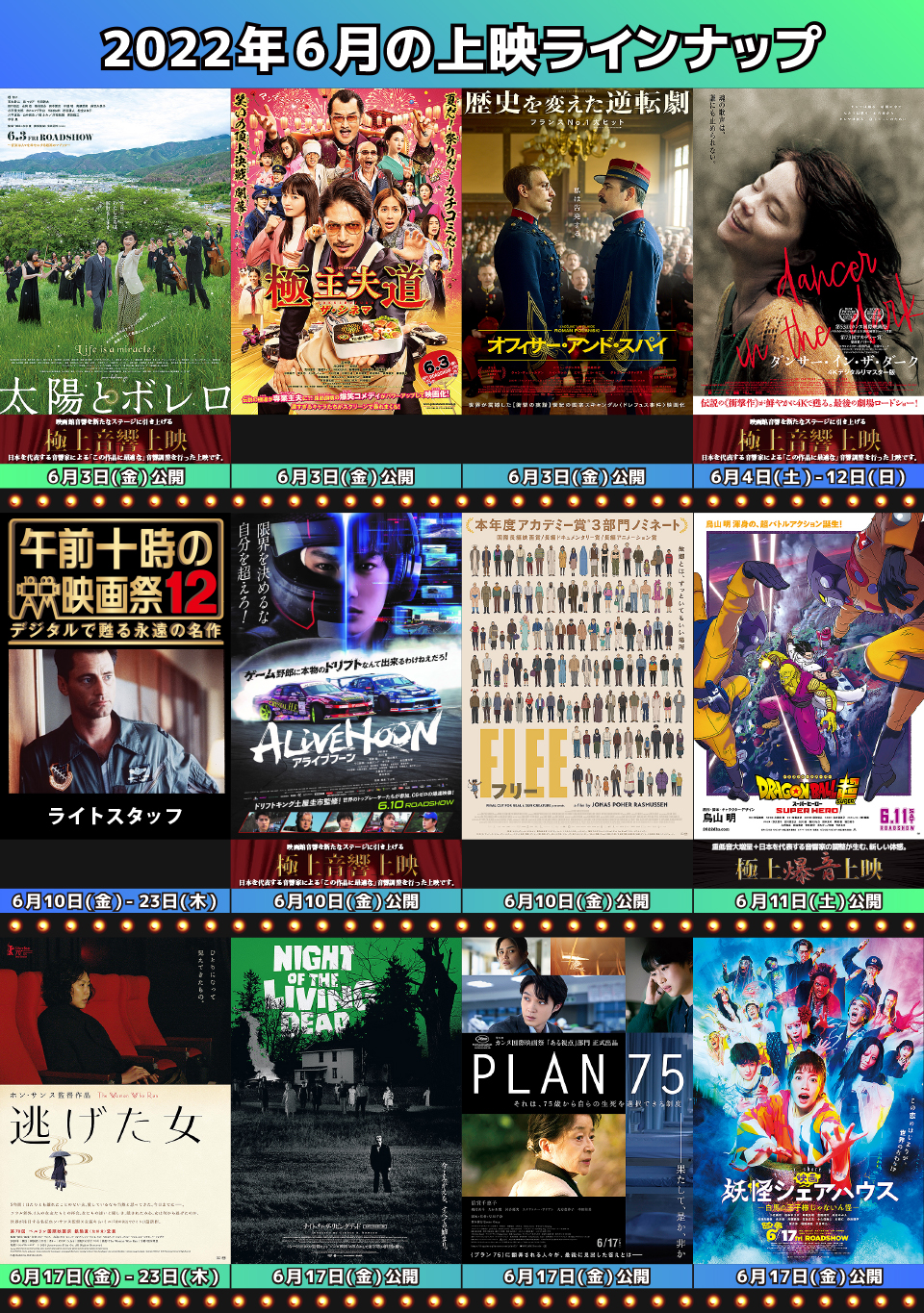 2026年6月公開映画の決定版！初夏を彩る注目作と興収予想を徹底解剖