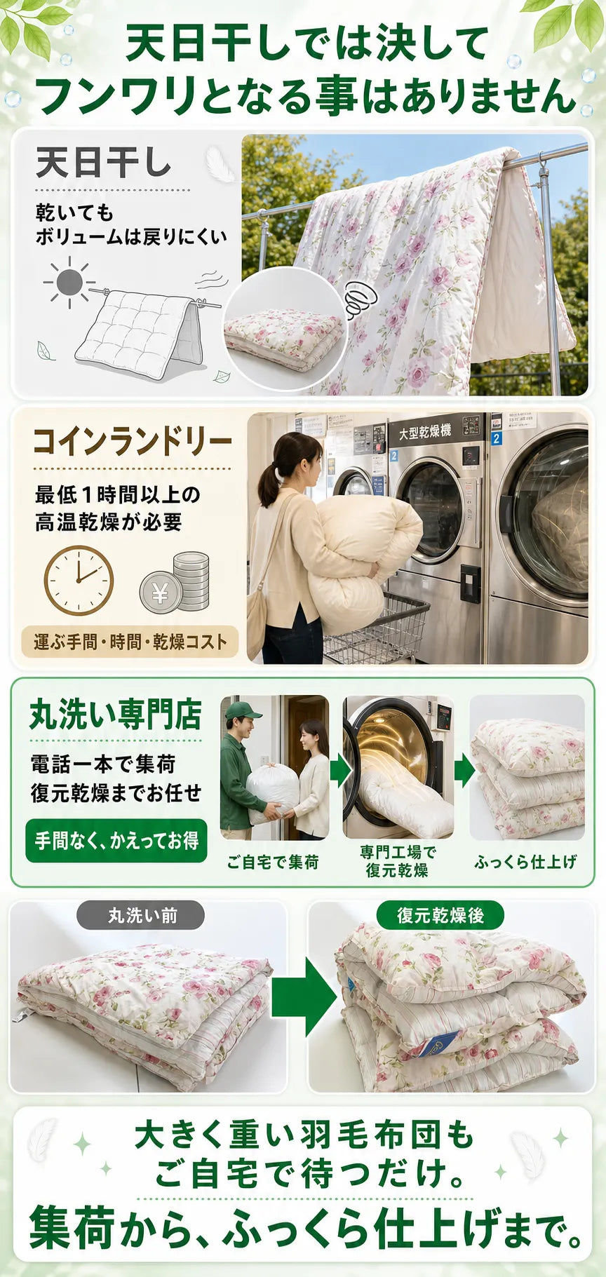 羽毛布団クリーニングの料金相場と頻度！失敗回避のプロ技【2026】