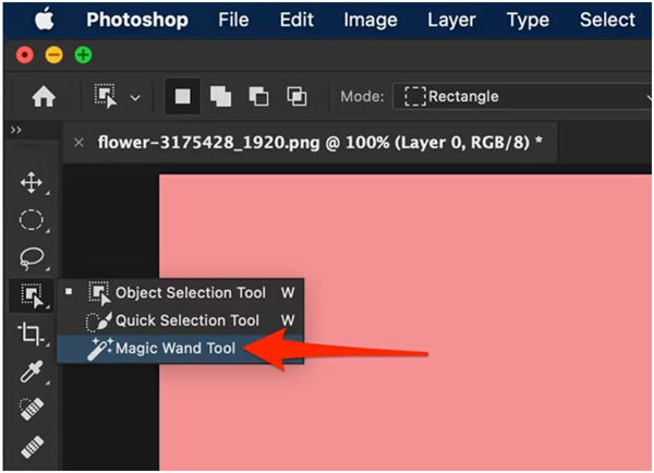 How to Find Magic Wand Tool in Photoshop