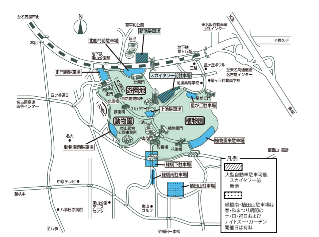 東山動物園北園門前駐車場は何時に満車？渋滞回避ルートと穴場の決定版