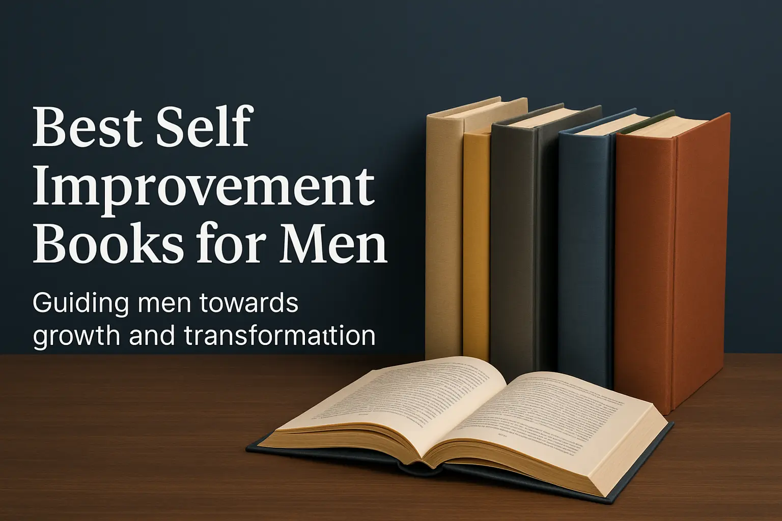 Best Self Improvement Books for Men