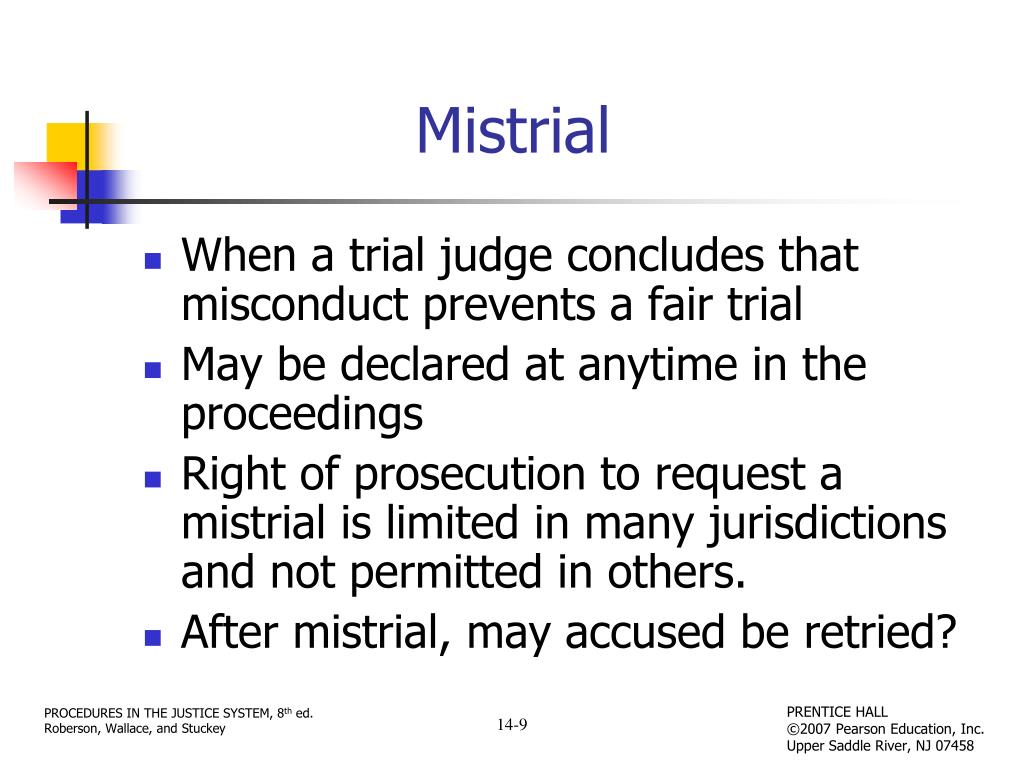 What Does Mistrial Mean Legal Proceedings End Without Conviction or Acquittal of Defendant