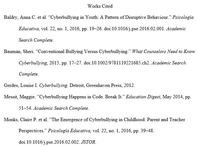 Work Cited with Multiple Authors