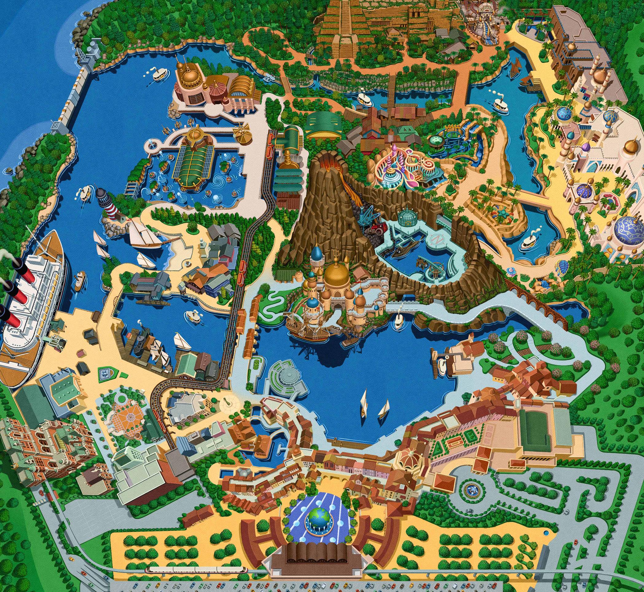 【2026最新】ディズニーシーマップはどう変わる？紙配布終了の真相と攻略裏ワザ