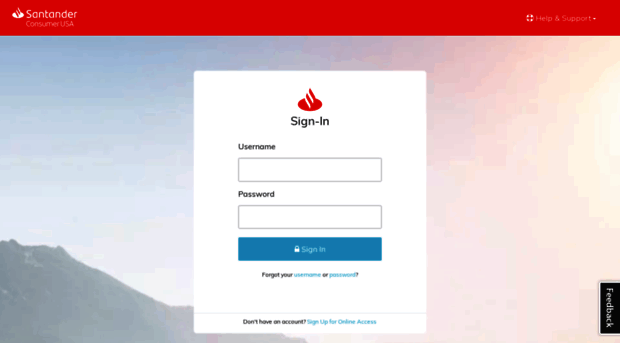 Santander Consumer Usa Account