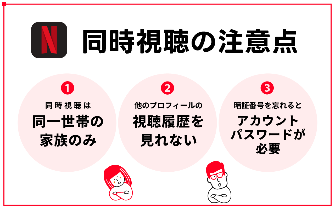 ネトフリ同時視聴は何台？別居家族や友達共有の最新規制とエラー対処法