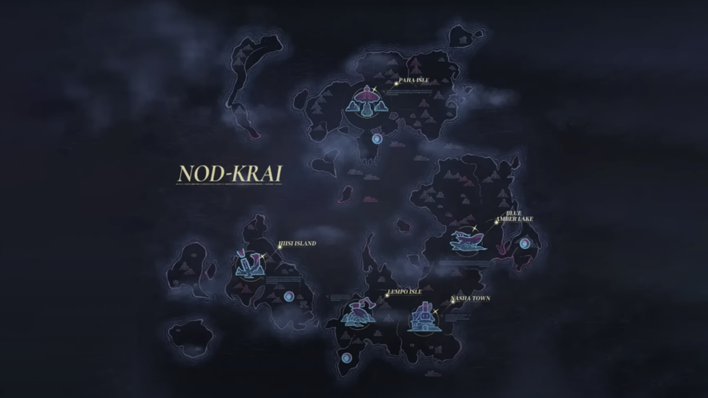 Where Is Nod Krai on the Map