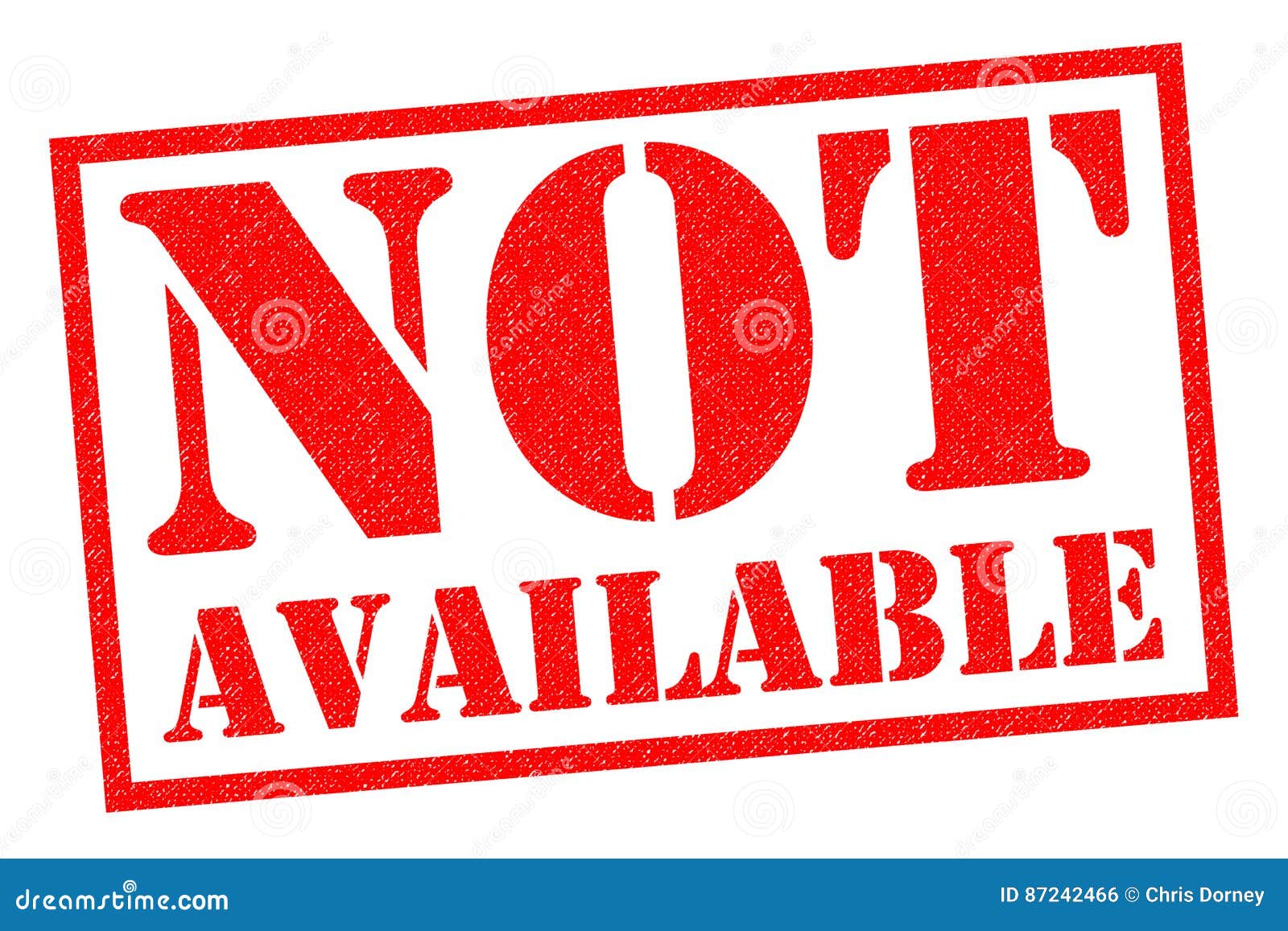 Not Available Now