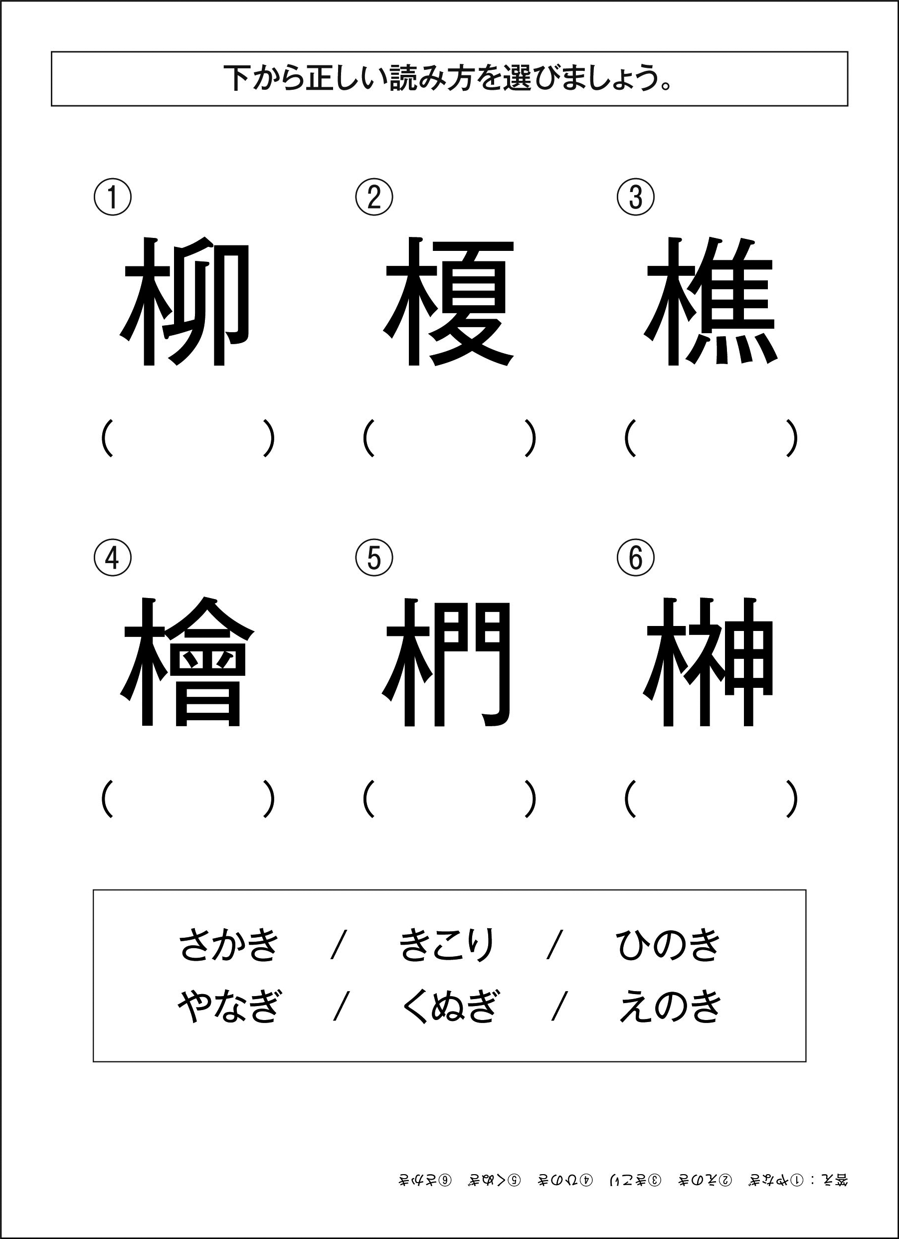 いくつ読める？木へんの漢字完全一覧！春夏秋冬や超難読まで徹底解説