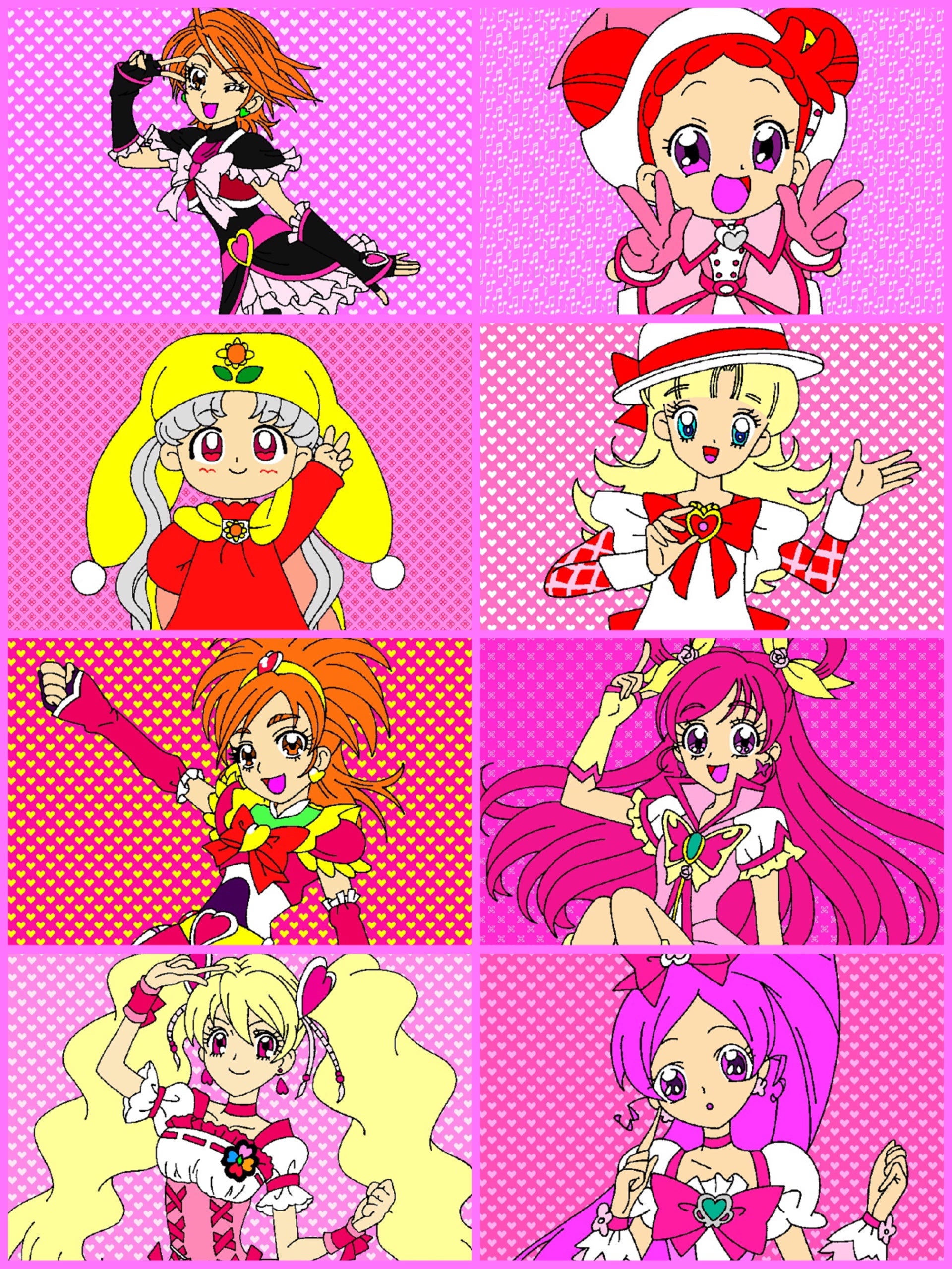 歴代ピンクプリキュア完全解説！主人公の変遷と最強リーダー論