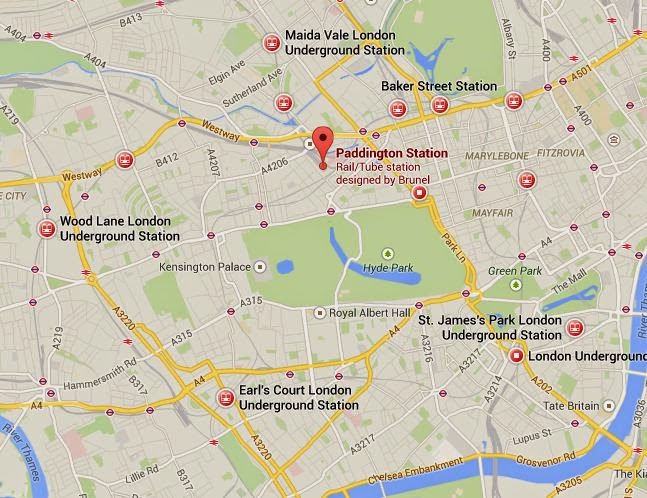 Baker Street Station to Marylebone Station