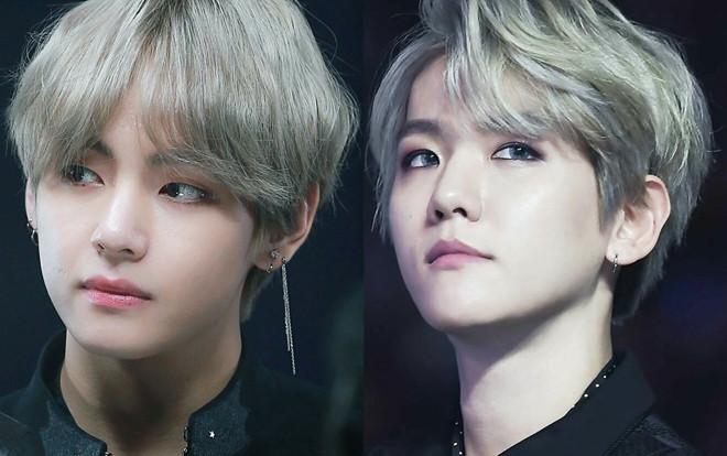 V Bts Mirip Baekhyun Exo