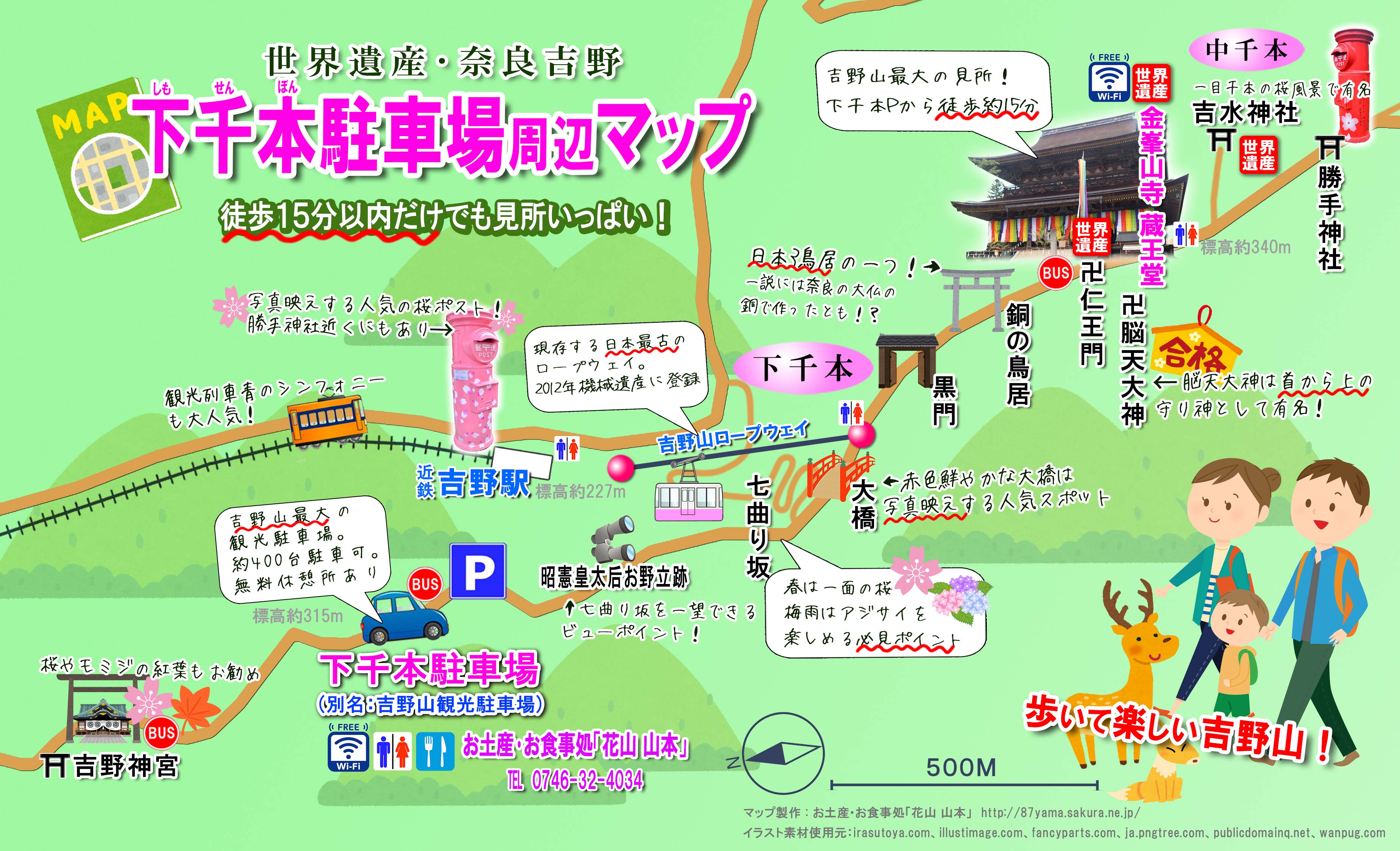 下千本駐車場2026｜激混み回避の裏ワザと料金・規制を徹底解説